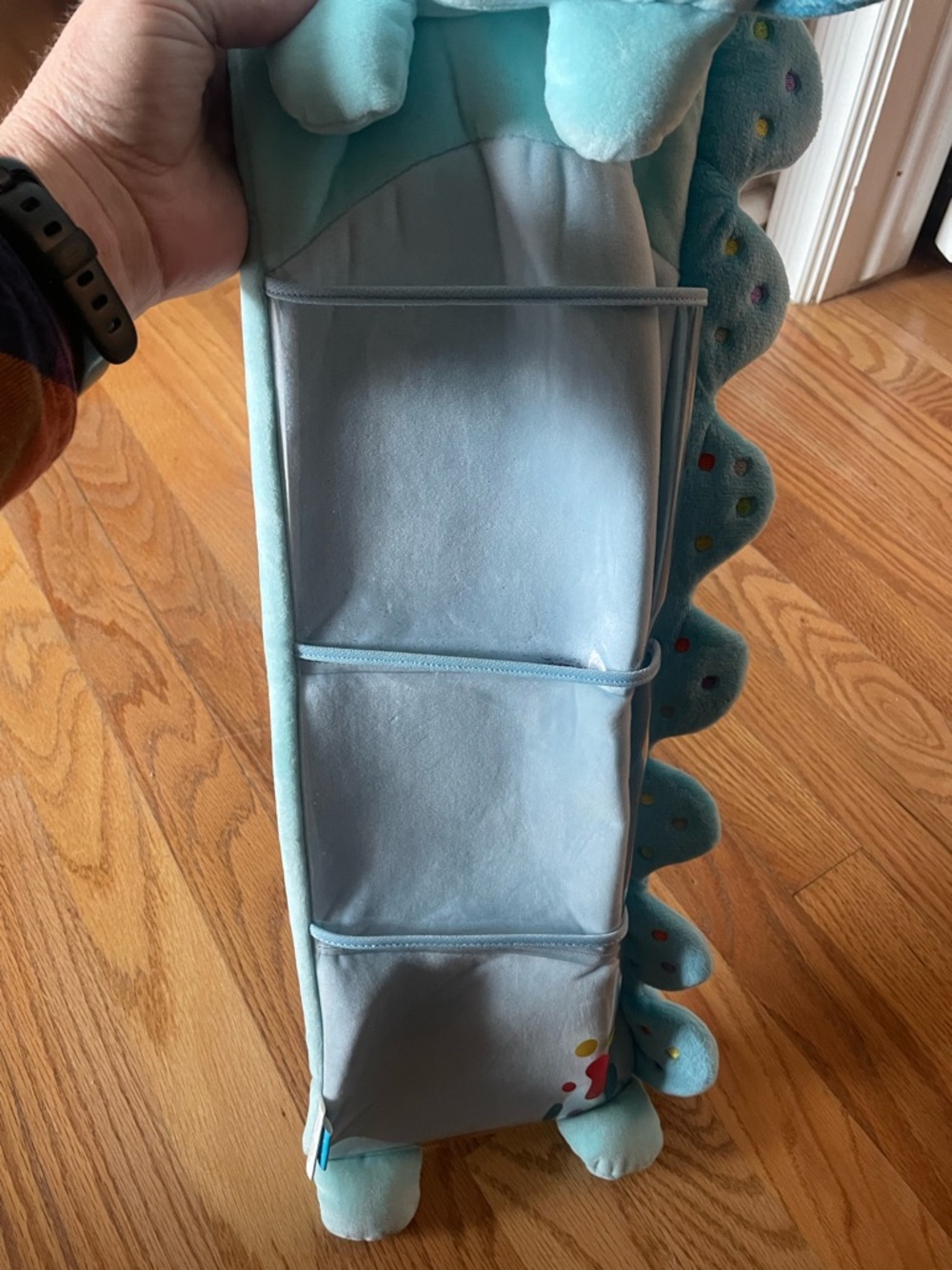 Moriah Elizabeth Derp Hanging Organizer with Clear Pockets - Picture 3 of 4